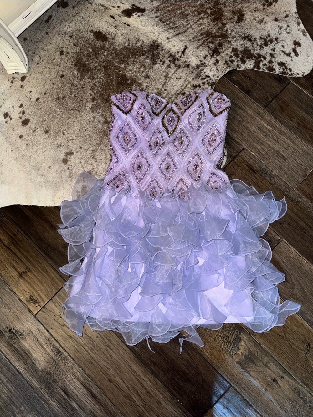 Sherri Hill Purple Prom Dress